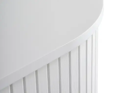  Sideboard - B ca. 180 cm, Eiche Furnier, Weiß