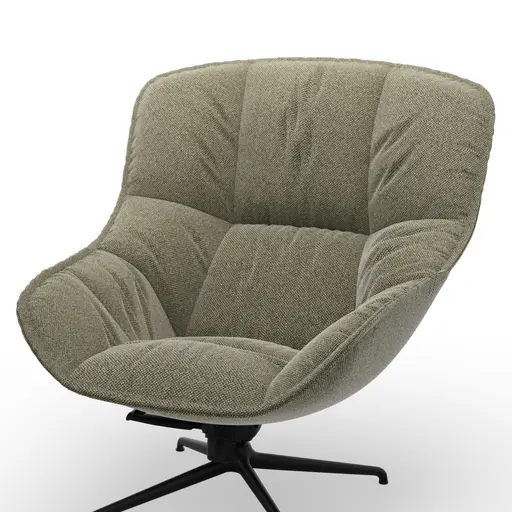 Sessel Unn - Stoff, Eukalyptus