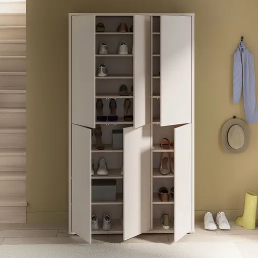 Schuhschrank FAID- B ca. 109 cm, Sand