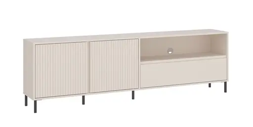 TV-Lowboard - B ca. 208 cm, Kaschmir