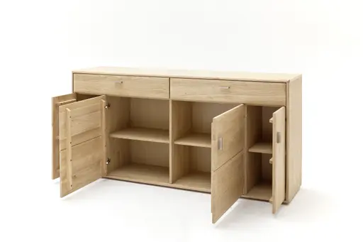 Sideboard - Eiche teilmassiv