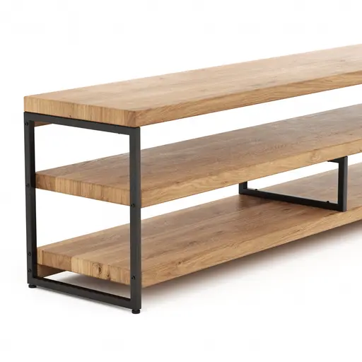 TV Board Farmingdale - Eiche massiv, natur geölt