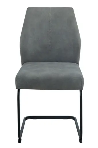 Freischwinger - Stoff, Vintage Anthrazit