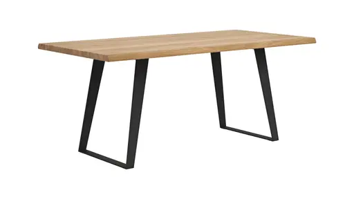 Esstisch Talara Lina - LB. ca. 180x90cm, Wildeiche Natur
