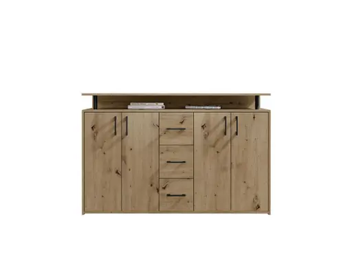 Highboard - B ca. 139 cm, Artisan Eiche Nachbildung