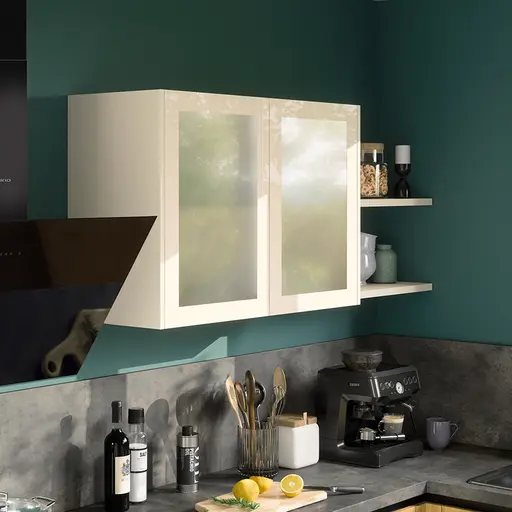 L-Küche 51.130 8 525, Sandgrau satin