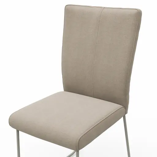 Stuhl Cosyra - Stoff, Beige