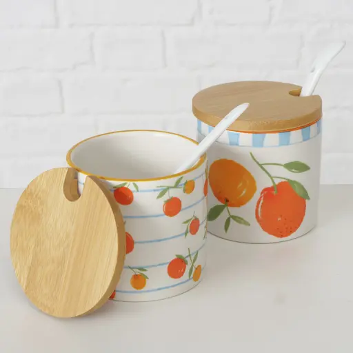 Marmeladendose - DH ca. 9x8,5 cm