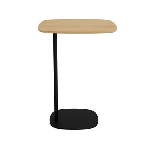 Beistelltisch Volaris N - BHT  ca. 40x54x40 cm, Eiche massiv, Bianco