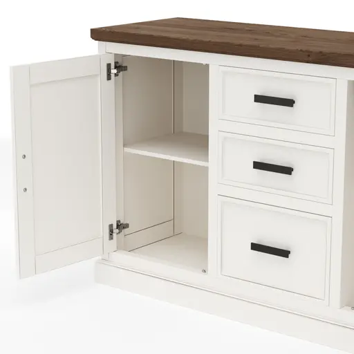 Anrichte Litchfield Oak - XO 9010, Antique / XO Gray