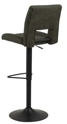 Barhocker - Stoff Olivgrün