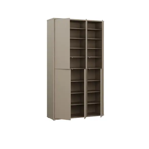 Schuhschrank FAID- B ca. 109 cm, Taupe