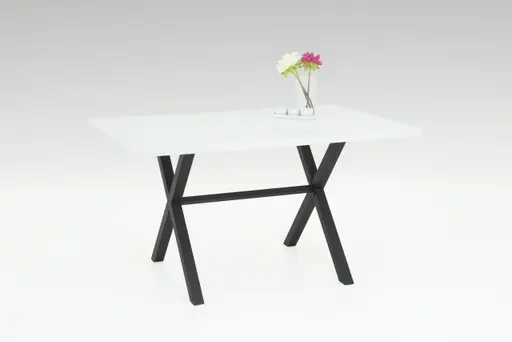 Esstisch - LB ca. 140x90 cm, Weiß