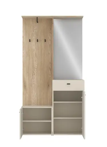 Garderobe - Kaschmir, Cremona Eiche Nachbildung