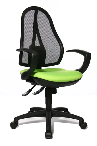 Bürodrehstuhl  - Stoff, Grün