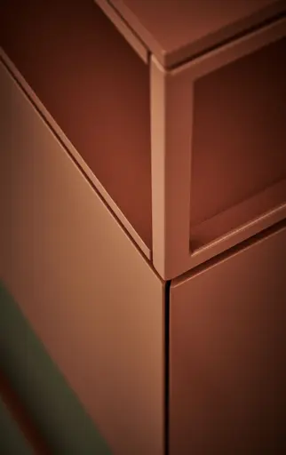 Sideboard Catona - Lack matt, Weinbeere