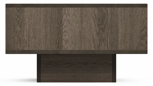 Couchtisch Saratoga - Buche massiv, silbergrau geölt