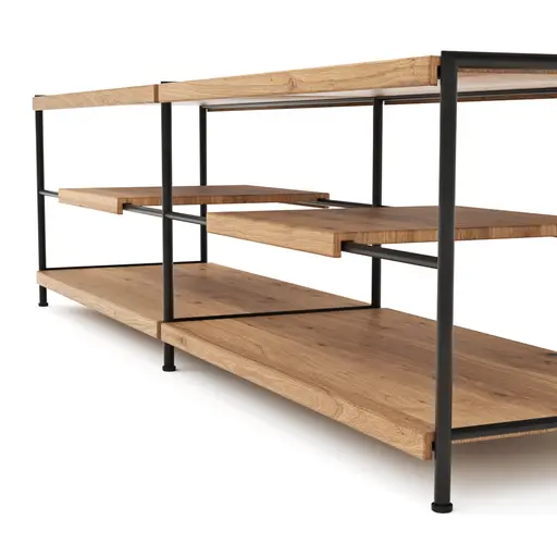 Regal Hartford - BHT ca. 158x44x38 cm