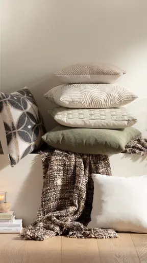 Kissenhülle - BL ca. 45x45 cm, Schwarz