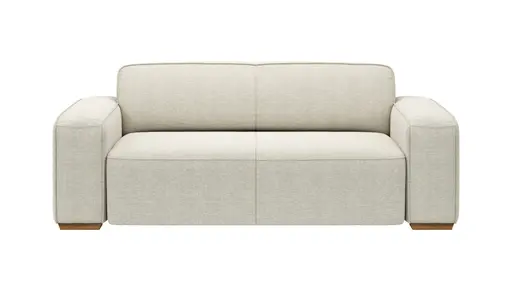 Sofa Denver - 2,5-Sitzer, Stoff, Natur