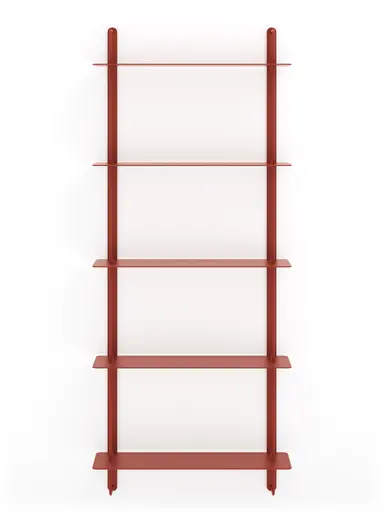 Wandregal Dagny - BHT ca. 60x146x18 cm, Metall, Camparirot