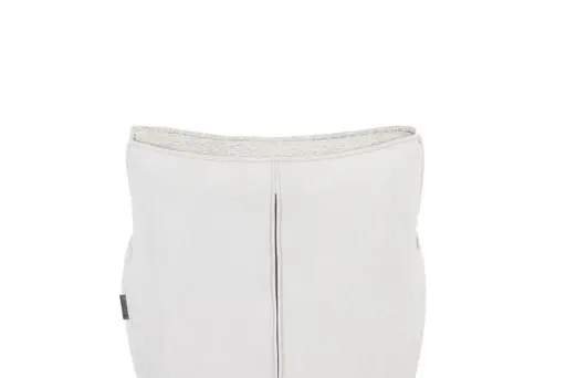 Armlehnstuhl MANDY - drehbar, Stoff, Silbergrau