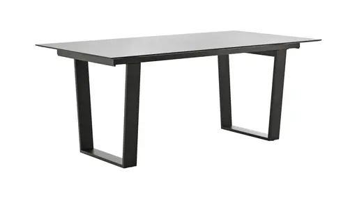 Esstisch Dinner - verlängerbar, LB ca. 180x95 cm, Kunststoff, Hellgrau