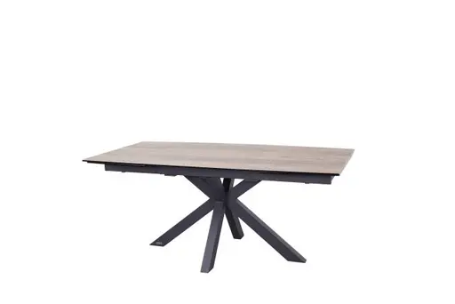 Esstisch MELANIA - ausziehbar, LB ca. 180x95, Keramik, Braun