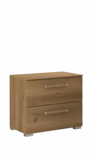 Nachtkommode EM Barrie - B ca. 50 cm, Asteiche Dekor