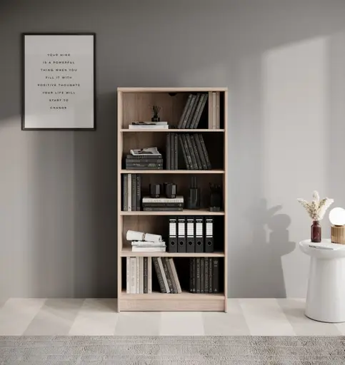 Regal - B ca. 72 cm, Sonoma Eiche Nachbildung