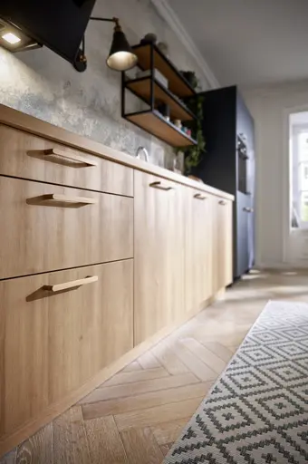 Küchenzeile 51.210 GL 2 525, tiefblau matt