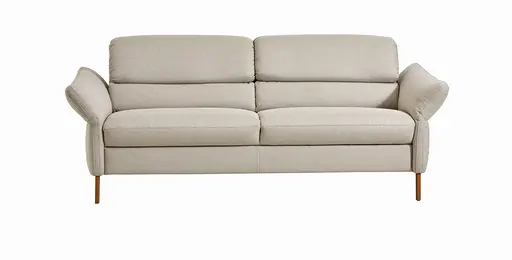 Sofa Jacksonville - 3-Sitzer, inkl. Rückenverstellung, Stoff, Beige