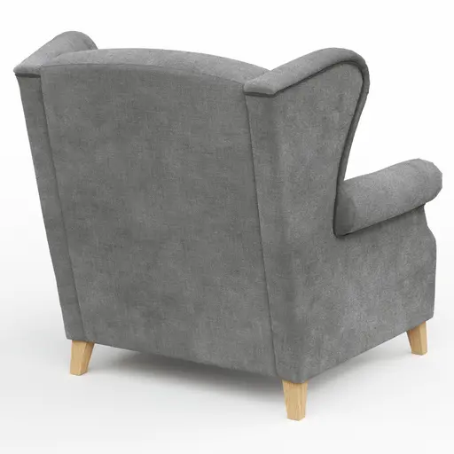 Sessel Mapleton - Stoff, Anthrazit