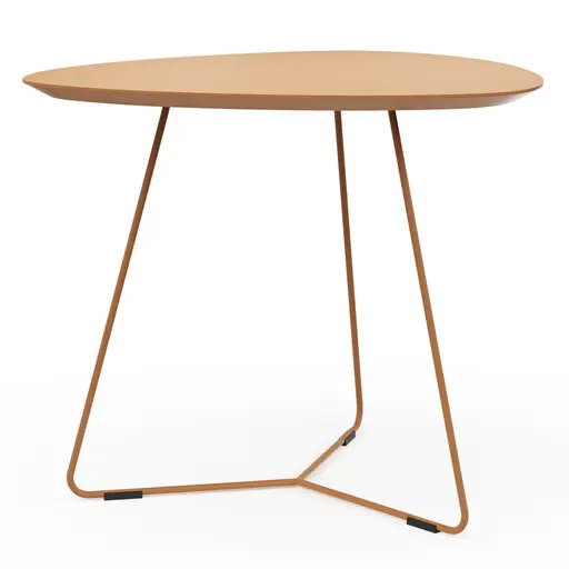 Ecktisch Fano - LBH ca. 59x50x50 cm, Fenix, Beige