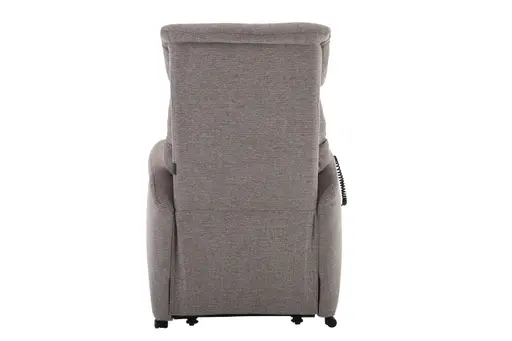 TV-Sessel MARLO - Aufstehhilfe, Relaxfunktion, Kopfteilverstellung, Stoff, Braunbeige