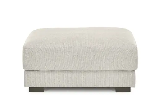 Hocker - Stoff, Creme