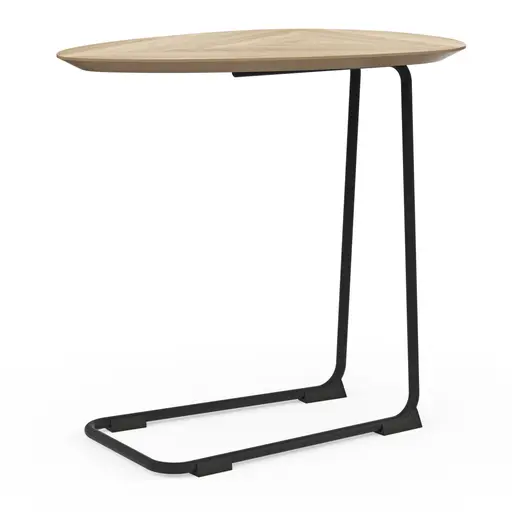 Sofatisch Fano - LBH ca. 57x39x54 cm, Eiche natur, Furnier