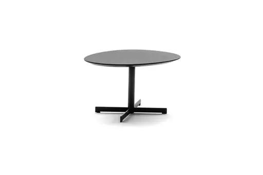 Beistelltisch Eir - LBH ca. 60x45x35 cm, MDF, Schwarz