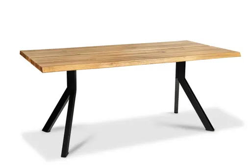 Esstisch - LB ca. 180x90 cm, Wildeiche massiv