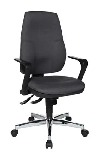 Design-Drehstuhl Ergo Work 270 - Stoff, Anthrazit