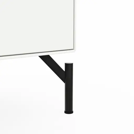 Lowboard Edge - Lack, Weiß