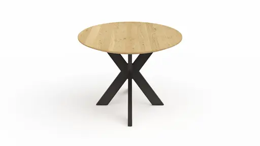 Esstisch Phoenix - LB ca. 220x110 cm, Eiche massiv, oval