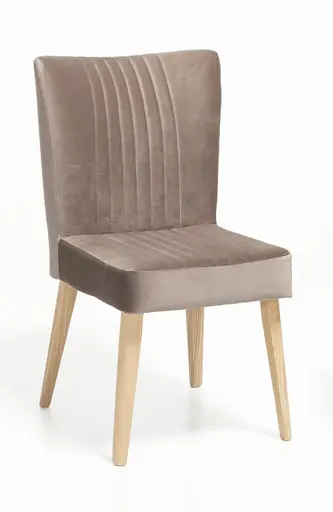 Stuhl - Stoff, Taupe