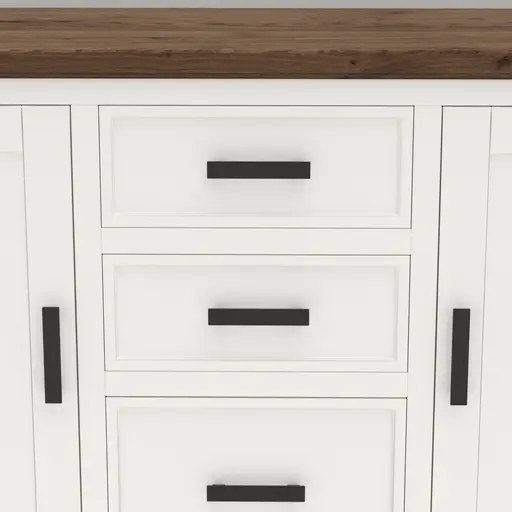 Anrichte Litchfield Oak - XO 9010, Antique / XO Gray