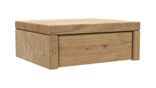 Nachttisch 1660 - Wildeiche geölt, sandgestrahlt