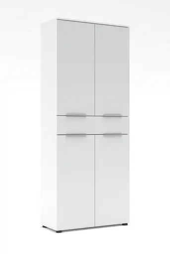 Büroschrank - B ca. 80 cm, Weiß