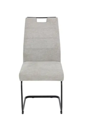 Freischwinger - Stoff, Beige