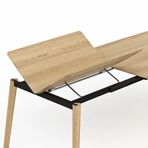 Esstisch Saltino - ausziehbar, LB ca. 180x100 cm, Eiche massiv