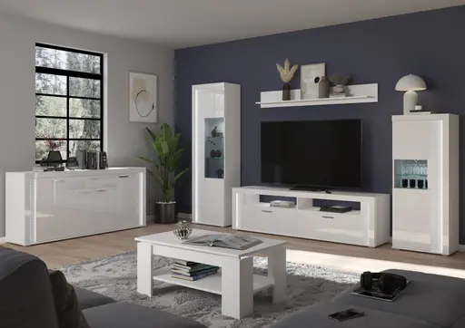 Wandboard - B ca. 170 cm, Weiß