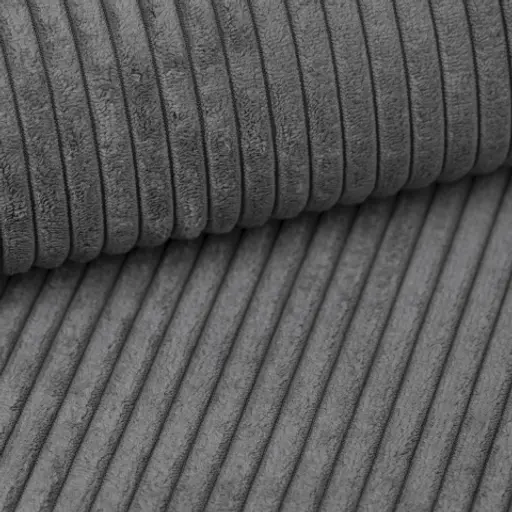 Ecksofa - 1,5-Sitzer, Ecke rechts inkl. Schlaffunktion und Bettkasten, Stoff, Anthrazit